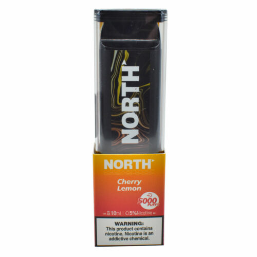 North 10ML 5000 PuffsRechargeable Disposable Vape Device With Mesh Coil E liquid Battery Indicator cherry lemon